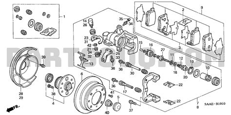 Steering Brake Suspension Honda Jazz Europe Saa Parts