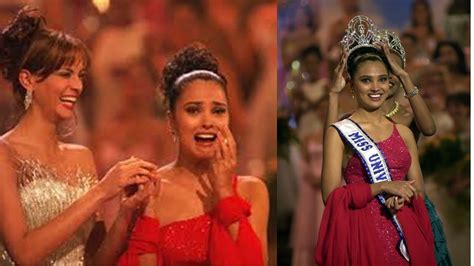 LARA DUTTA MISS UNIVERSE 2000 CROWNING YouTube