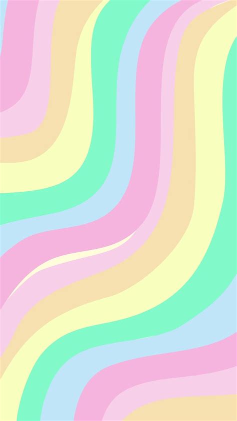 Phone wallpaper. 'pastel rainbow abstract' | Cute patterns wallpaper ...