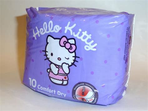 Прокладки Hello Kitty lungo con ali | отзывы