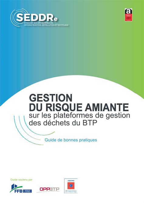 Pdf Guide De Bonnes Pratiques Seddre Gestion Du Risque Amiante