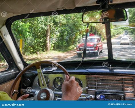 From Inside the Car To the Road. Stock Photo - Image of havana ...