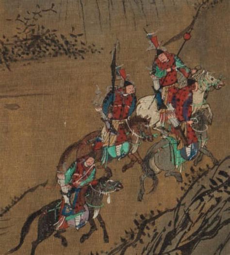 Ming dynasty army from 祁岳战迹图 | Historical artwork, Chinese art, Ancient ...