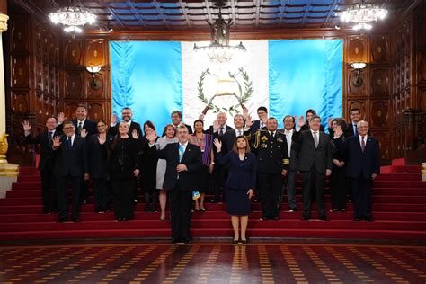 Marat Nica Jornada Concluye Con Juramentaci N Del Gabinete De Bernardo