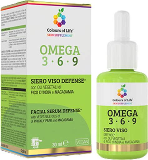 Optima Naturals Colours Of Life Omega 3 6 9 Serum 30 Ml Ecco Verde