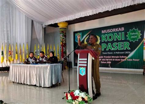 Katsul Wijaya Terpilih Jadi Ketua Koni Paser Info Paser