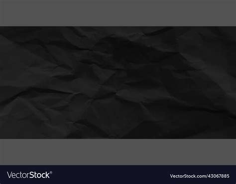 Crumpled Paper Texture Realistic Crease Sheet Vector Image