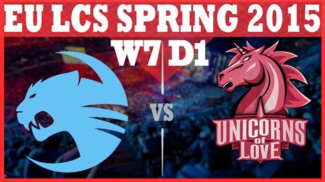 Roccat Vs Unicorns Of Love Eu Lcs Spring Week Day Roc Vs Uol