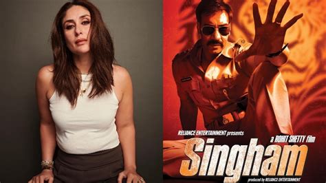 Kareena Kapoor Khan To Join Ajay Devgn In Singham 3