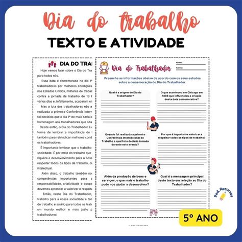 Atividade Dia Do Trabalho Educa Market Conhe A Sites De Porcentagens