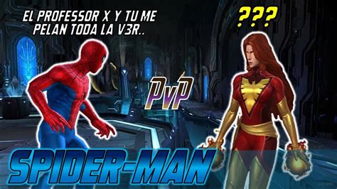 SPIDER MAN EN T4 EN PVP DUELO DIMENSIONAL META PVP PARA LOS F2P MATA