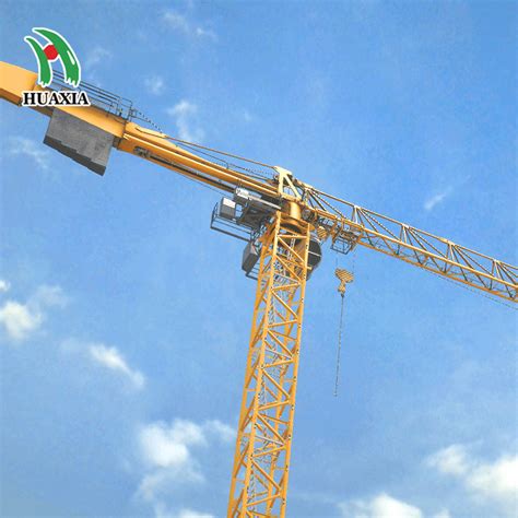 High Safety Coefficient Qtp80 5015 6 Ton Construction Use Tower Crane