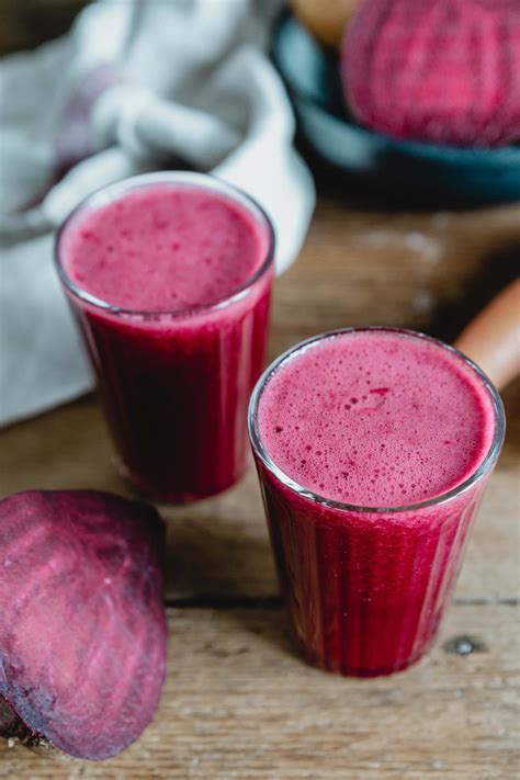 Rote Bete Saft Mit Apfel Ingwer Beet The Cold Eat This