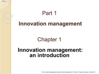 Innovation Management And New P Paul Trott Ppt