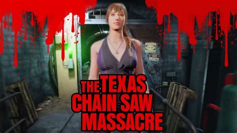 The Texas Chain Saw Massacre Leatherface Body Blocks The Door Twice