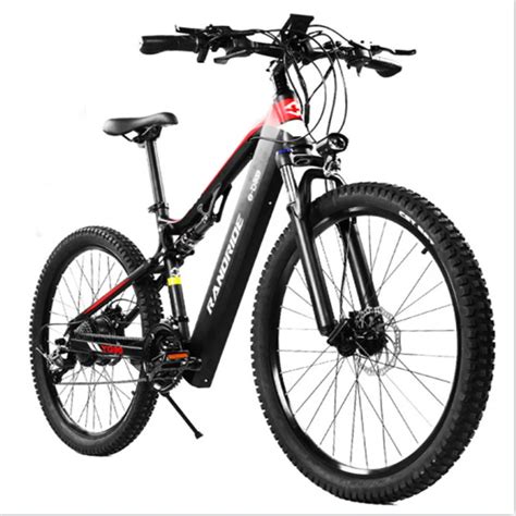 Randride YG90 Electric Bicycle 1000w 48v 17Ah Full Suspension Ebike Men