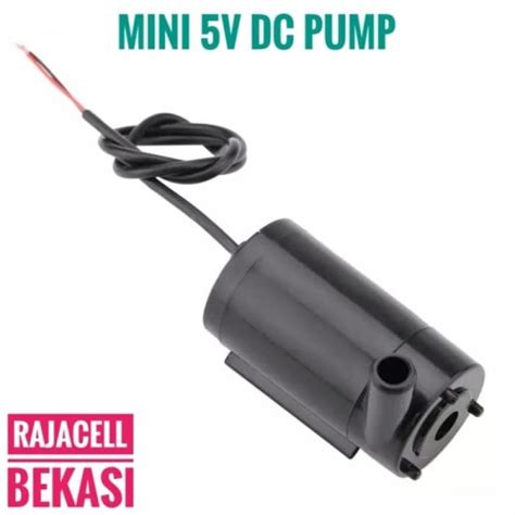 Jual Mini Submersible Water Pump Pompa Air Celup 3v 5v Dc Hitam Kota