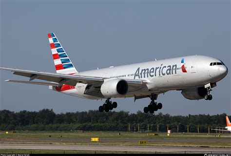 N An American Airlines Boeing Er Photo By Mario Ferioli Id