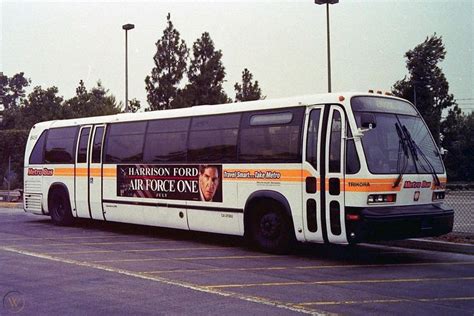 Scrtd 8200 Gmc Rts 04 4 Rapid Transit Series Los Angeles Gm Rtd Bus 10 4x6 Photo 1814908767