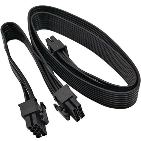 Comeap Cpu 8 Pin Male To Dual Pcie 2x 8 Pin 6 2 Male Power Adapter Cable For Corsair Modular