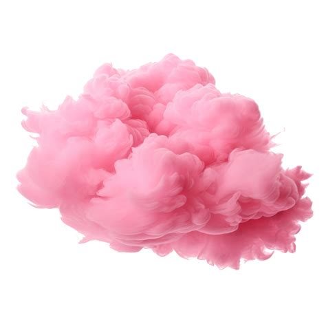 Pink cloud isolated 26991881 PNG