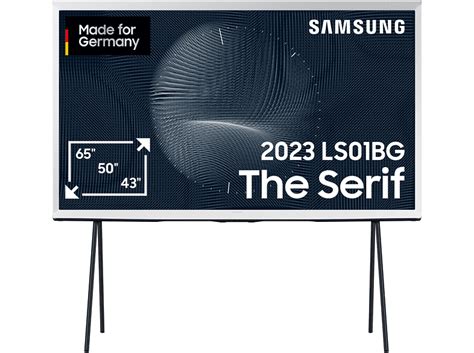 SAMSUNG GQ65LS01BGU The Serif QLED TV Flat 65 Zoll 163 Cm UHD 4K