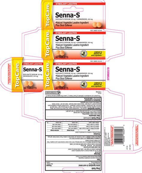 BUY Docusate Sodium, Sennosides (Senna S) 50; 8.6 mg/1; mg/1 from GNH ...