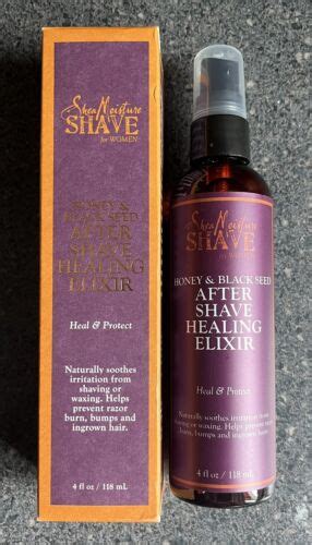 Shea Moisture Shave For Women Honey And Black Seed After Shave Healing Elixir 4oz Ebay