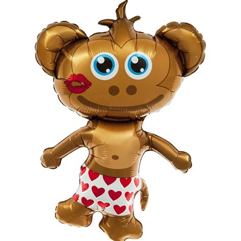 Northstar Hunky Monkey Air Balloon Foil Air Shape Balloons From