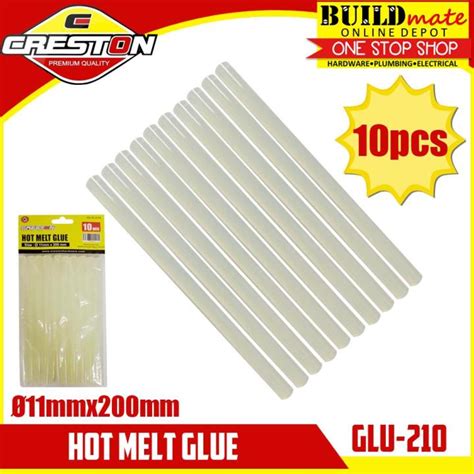 CRESTON Hot Melt Glue Stick Mm X Mm GLU BUILDMATE Lazada PH