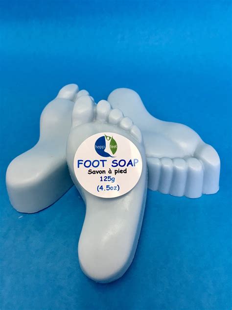 Happi Feet Foot Bar Soap 45 Oz Soaps Lotions And More