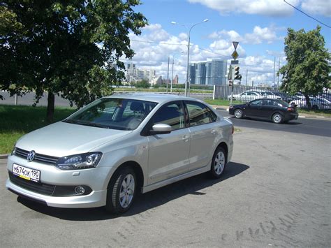 Пороги Volkswagen Polo Sedan (2010 - 2019)