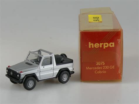 1 87 Herpa 3075 MB 230 GE CABRIO NEU Gearontologist