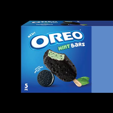 OREO® Mint Frozen Dessert Bars 5ct | Icecream.com