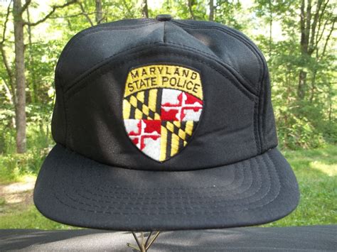 VINTAGE LION WEAR MARYLAND STATE POLICE SNAPBACK truc… - Gem