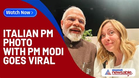 Melodi Selfie Italian Pm Giorgia Melonis Photo With Pm Modi At Cop28 Summit Goes Viral Youtube