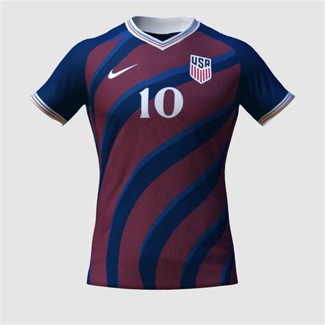 USA 24 Away Kit Concept PES Master Kit Creator Showcase