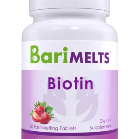 barimelts biotin  fast dissolving tablets