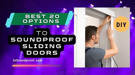 How to Soundproof Sliding Doors – Best 20 Options in 2023 - In Soundproof