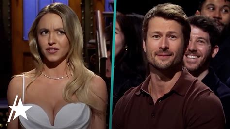 Sydney Sweeney Addresses Glen Powell Affair Rumors During Snl Debut