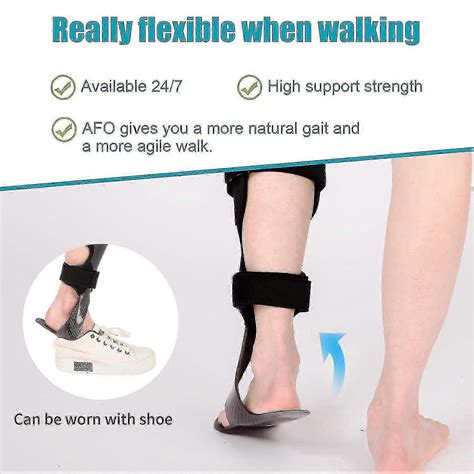 Brace Lightweight Ankle Foot Orthosis Foot Drop Brace Afo Rehabilitator