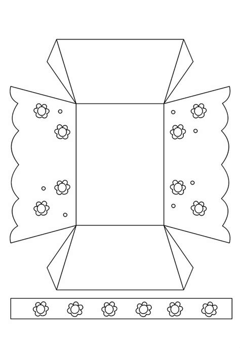 Molde De Cesto Para Imprimir