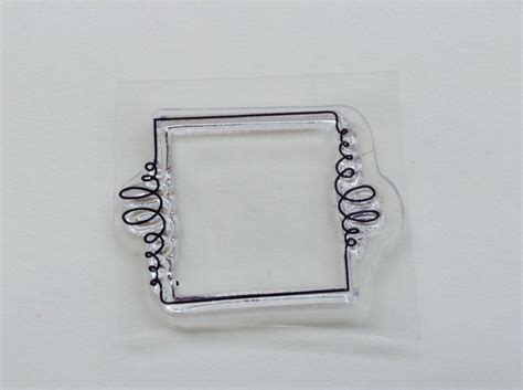 New For Rubber Stamping And Handmade Cards 1 Clear Acrylic Stamp Etsy