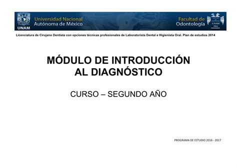 PDF MÓDULO DE INTRODUCCIÓN diagnóstico