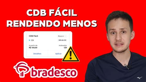 COMO INVESTIR NO CDB FÁCIL BRADESCO AINDA VALE A PENA EM 2023 YouTube