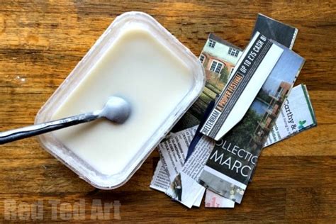 Easy Paper Mache Glue Recipe Cheap Strong And Durable