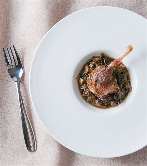 Braised Duck Legs with Leeks Recipe - Alsatian Braised Duck Legs