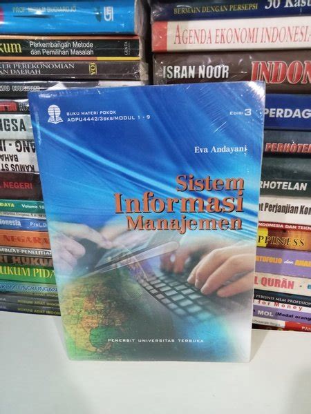 Jual Buku Sistem Informasi Manajemen By Ut Di Lapak Kardio Buku Bukalapak