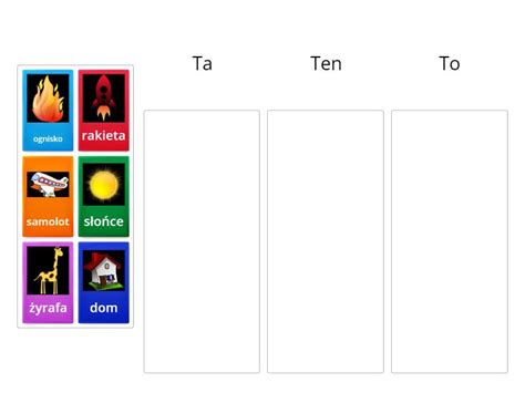 Rodzaje Rzeczownik W Podziel Na Kategorie