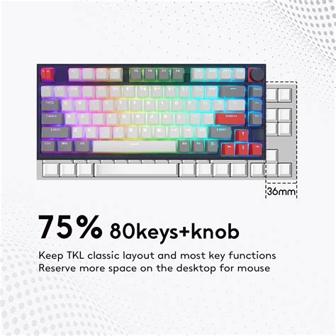 SKYLOONG GK75 Gaming Mechanical Keyboard RGB Ubuy India